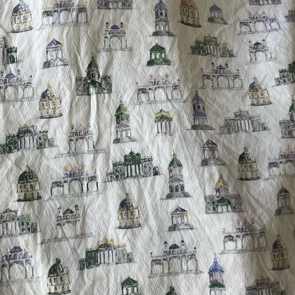 TORY BURCH silk printed t-shirt - Picture 5 of 7